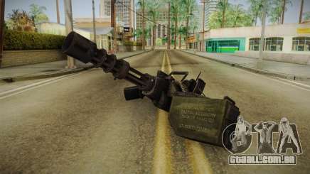 Minigun para GTA San Andreas