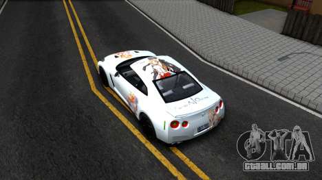 Nissan GT-R R35 - Sword Art Online para GTA San Andreas