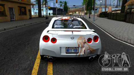 Nissan GT-R R35 - Sword Art Online para GTA San Andreas