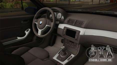 BMW M3 E46 Liberty Walk Pandem Livery para GTA San Andreas