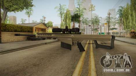 Battlefield 4 - M82A3 para GTA San Andreas