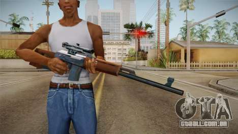 Dragunov Low Poly SA Style para GTA San Andreas