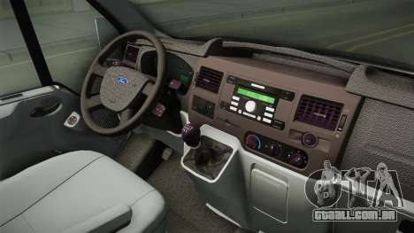 Ford Transit Forenzika para GTA San Andreas