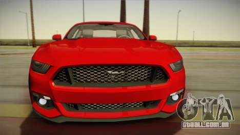 Ford Mustang GT 2015 5.0 PJ para GTA San Andreas
