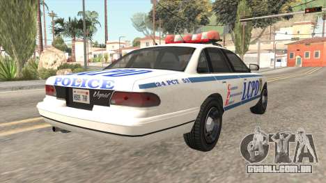 GTA 4 Police Stanier para GTA San Andreas