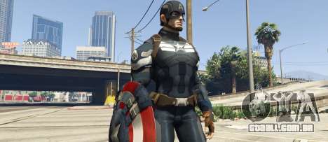 Captain America Shield Throwing Mod para GTA 5