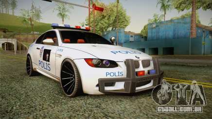 BMW M3 Turkish Police para GTA San Andreas
