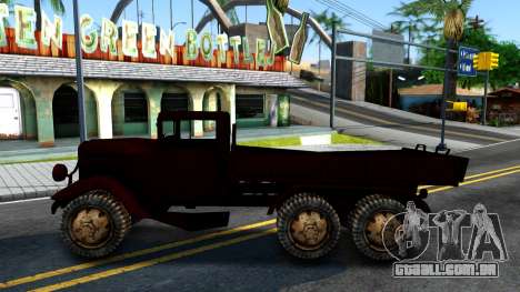 Broken Military Truck para GTA San Andreas