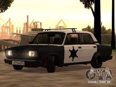 Xerife CAÇADOR 2107 para GTA San Andreas