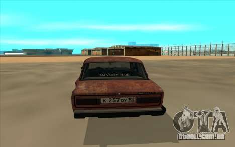 VAZ 2106 para GTA San Andreas