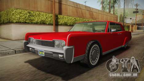 GTA 5 Vapid Chino Continental para GTA San Andreas