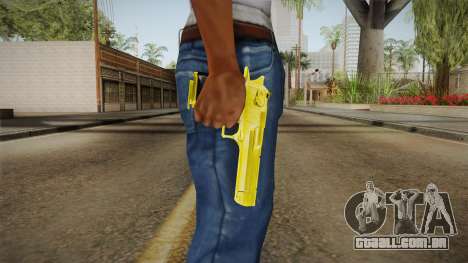 Gold Desert Eagle para GTA San Andreas