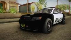 GTA 5 Cheval Fugitive Police para GTA San Andreas