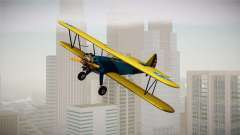 PT-17 Stearman Biplane para GTA San Andreas