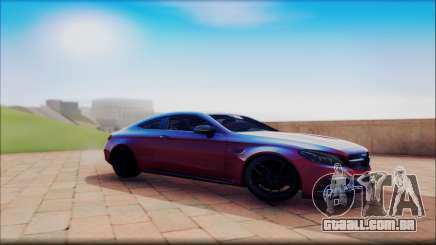 Mersedes-Benz C63 Coupe Tuning para GTA San Andreas