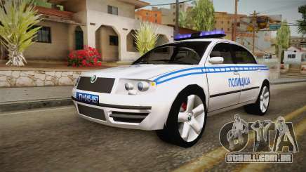 Skoda Superb Serbian Police v2 para GTA San Andreas