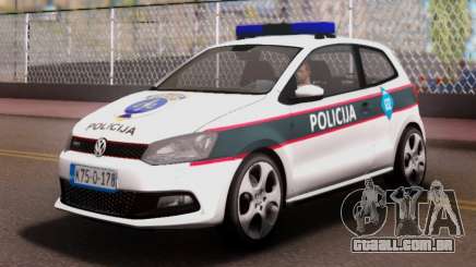 Volkswagen Polo GTI BIH Police Car para GTA San Andreas