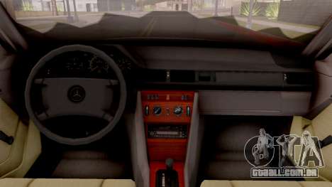 Mercedes Benz W124 para GTA San Andreas