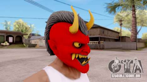Máscara Samurai para GTA San Andreas