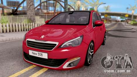 Peugeot 308 2016 para GTA San Andreas