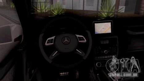 Mercedes-Benz G65 AMG BIH Police Car para GTA San Andreas