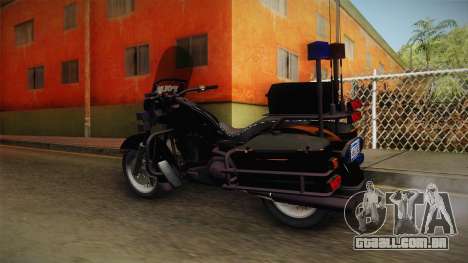 GTA 4 Police Bike para GTA San Andreas
