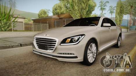 Hyundai Genesis 2016 para GTA San Andreas