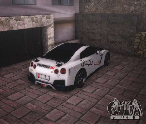 Nissan GT-R 35 para GTA San Andreas