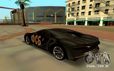 Bugatti Chiron FSB para GTA San Andreas