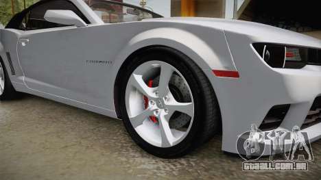 Chevrolet Camaro Convertible 2014 para GTA San Andreas