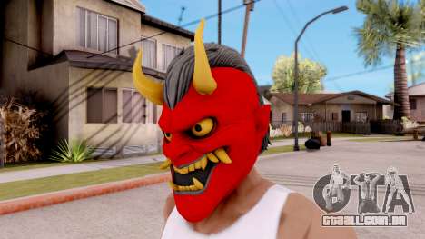 Máscara Samurai para GTA San Andreas