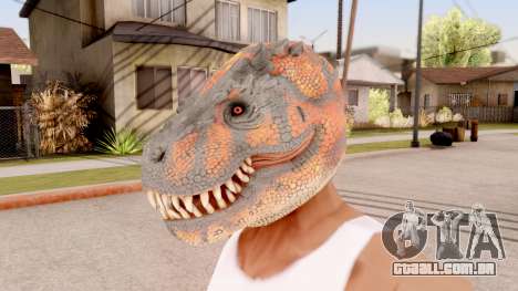 O Dinossauro Máscara para GTA San Andreas