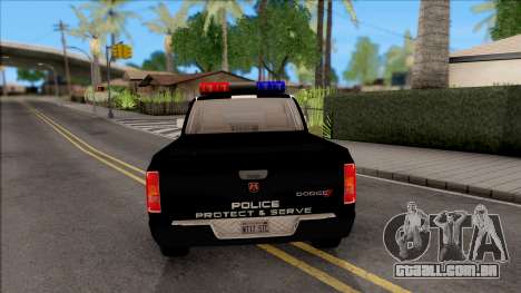 Dodge Ram High Speed Police para GTA San Andreas