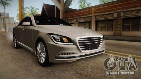 Hyundai Genesis 2016 para GTA San Andreas