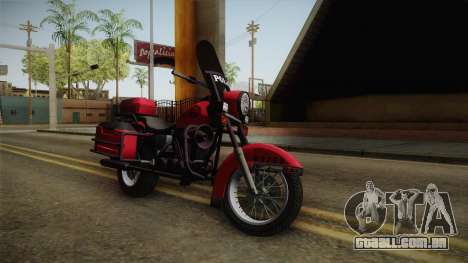 GTA 5 Police Bike para GTA San Andreas