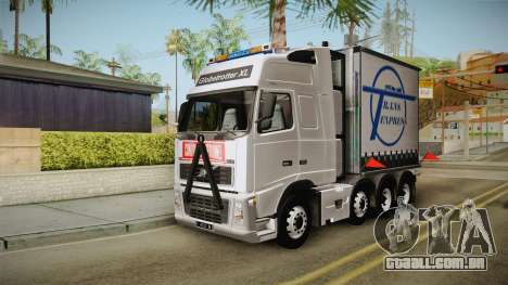 Volvo FH16 660 8x4 Convoy Heavy Weight para GTA San Andreas