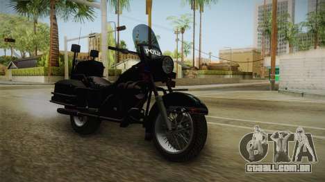 GTA 4 Police Bike para GTA San Andreas