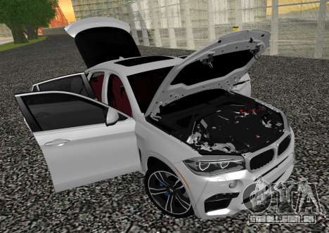 BMW X6M F86 para GTA San Andreas