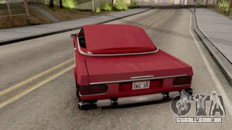 Feltzer with Roof para GTA San Andreas