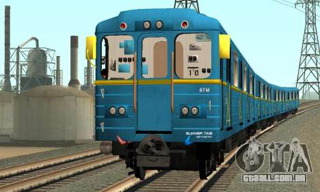Metrostav tipo Comer Kiev para GTA San Andreas
