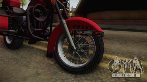 GTA 5 Police Bike para GTA San Andreas