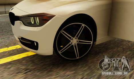 BMW F30 335i Light Tuning para GTA San Andreas