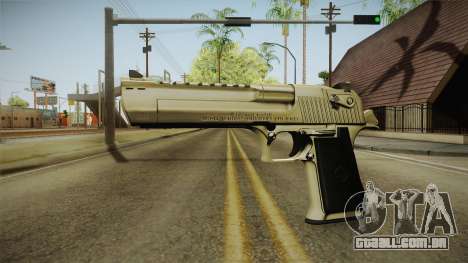 Desert Eagle 24k Gold para GTA San Andreas