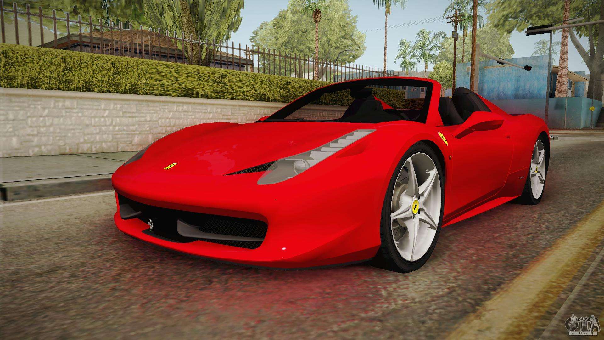 codigos gta san andreas pc carros ferrari