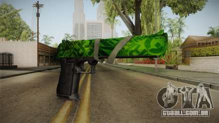 Green Desert Eagle para GTA San Andreas