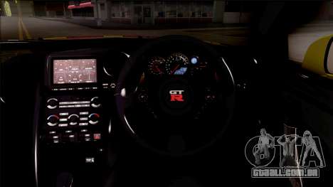 Nissan GT-R R35 Itasha COG LW Performance para GTA San Andreas