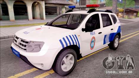 Renault Duster Turkish Police Patrol Car para GTA San Andreas