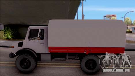 Mercedes-Benz Unimog Vojno Vozilo para GTA San Andreas