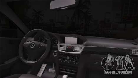 Mercedes-Benz E63 para GTA San Andreas