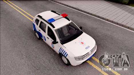 Renault Duster Turkish Police Patrol Car para GTA San Andreas